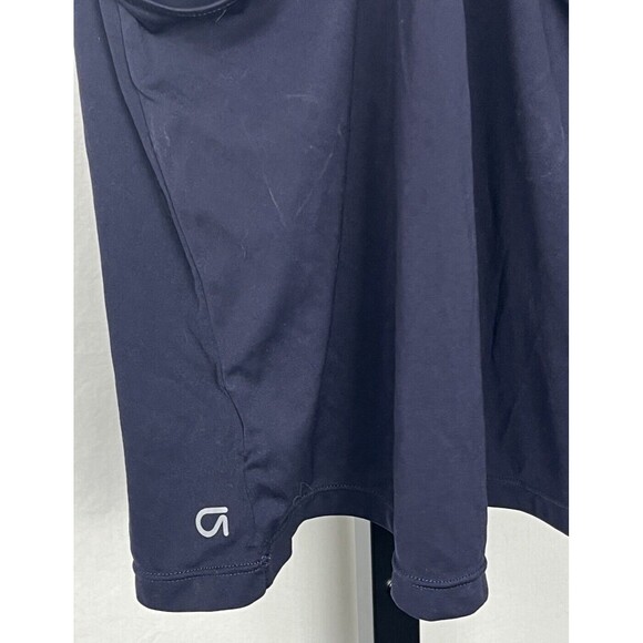 Gap Tankini Tank Top‎ Swimwear Multi Way Straps Removable Pads Navy Blue Medium - Picture 4 of 5